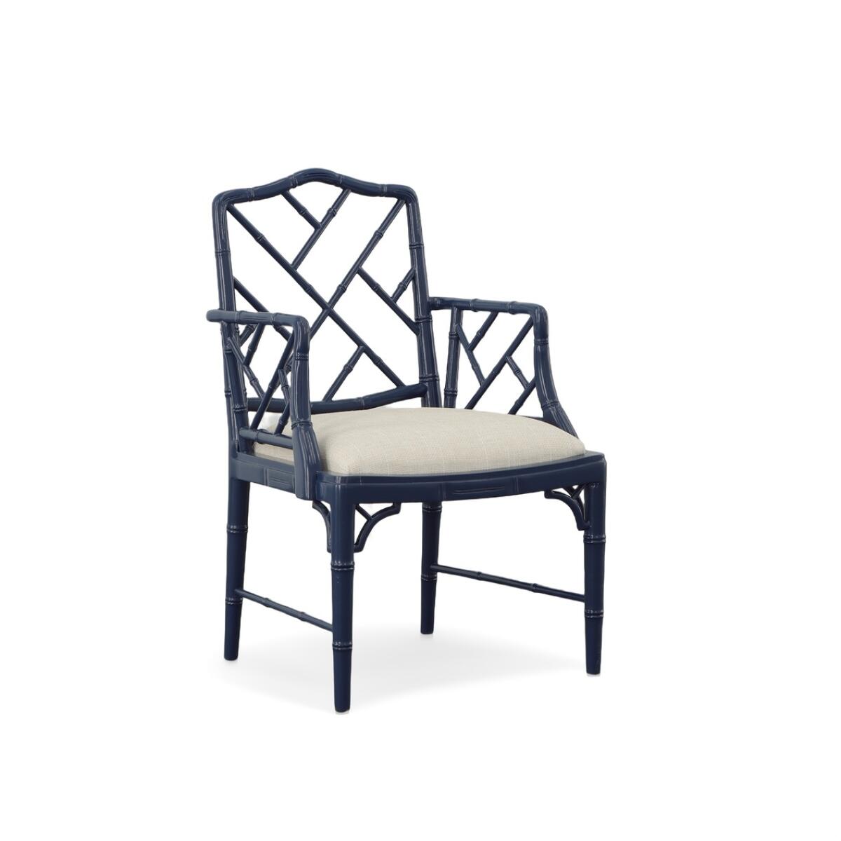 Blue Sawyer Arm Chair - Image 2