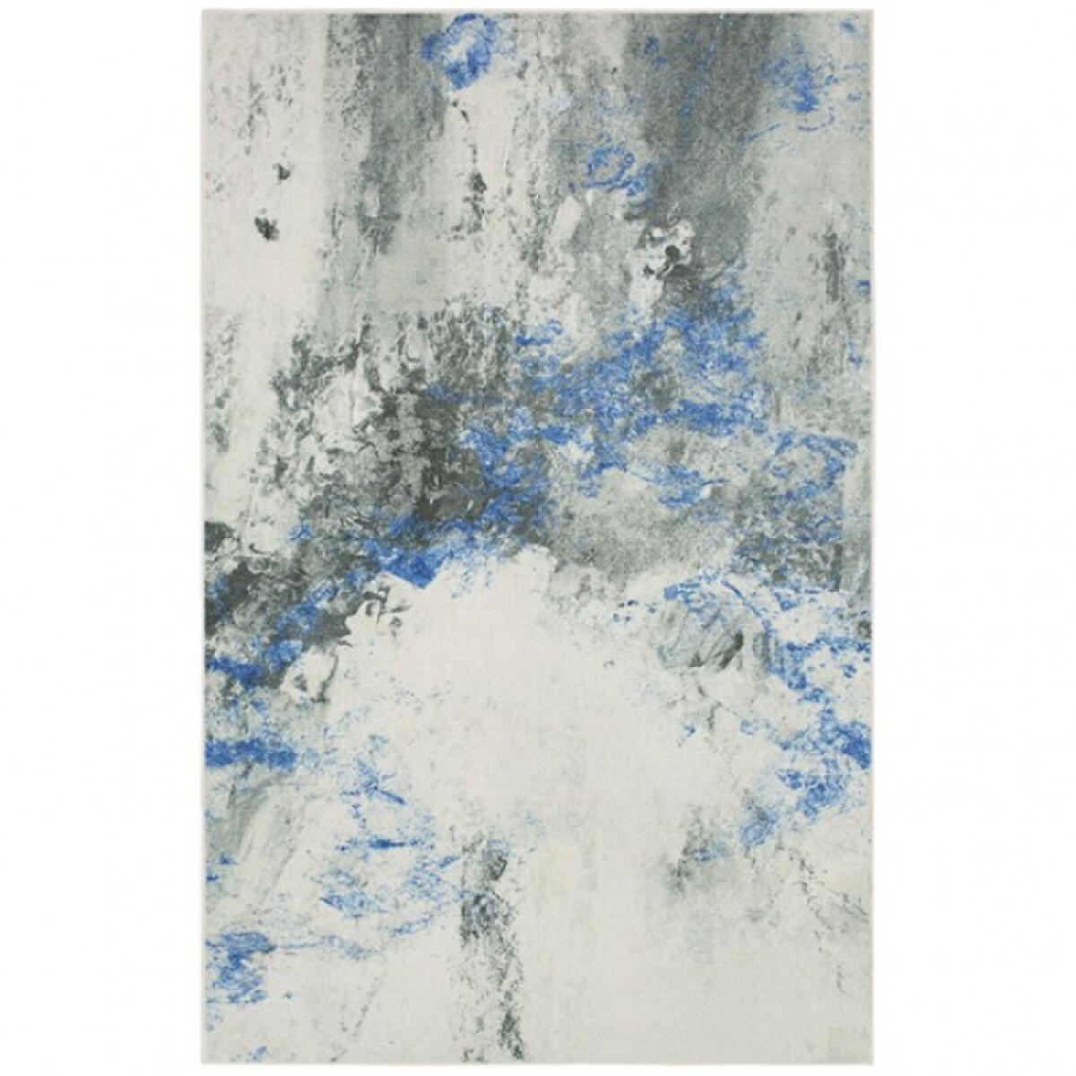 Hollie Area Rug 8′ x 10′ Rugs Blue Gray 4