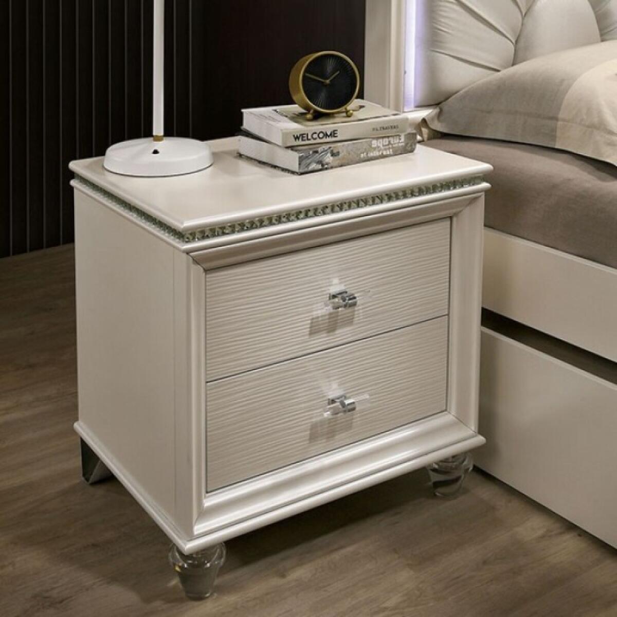 Allie Night Stand Youth Nightstands Cream 5