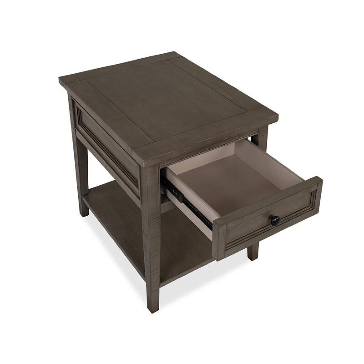 Paxton Place Rectangular End Table End tables Brown 6
