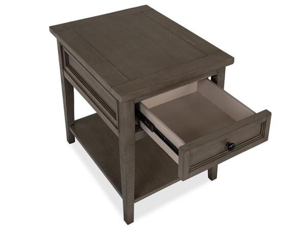 Paxton Place Rectangular End Table End tables Brown 16