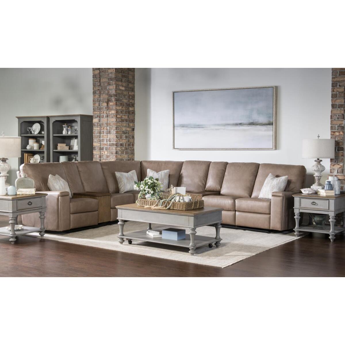 P1 Raf Loveseat With Ddt Loveseats Brown 5