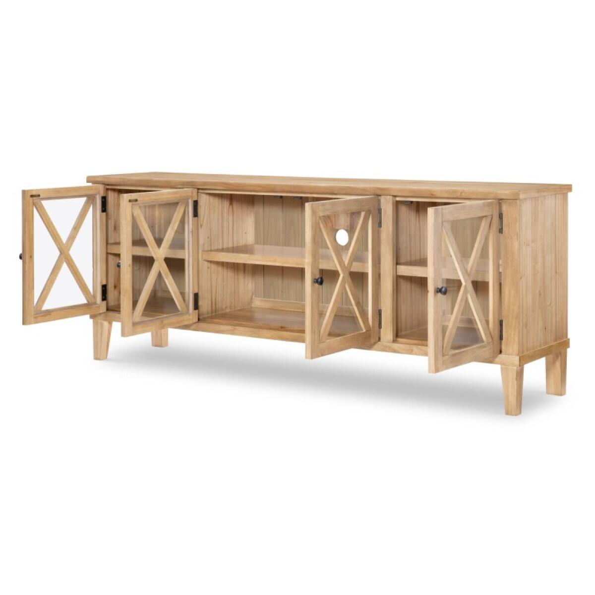 Media Console Entertainment Stands Amber 5