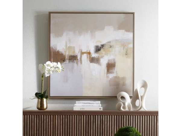 Daybreak Framed Canvas Art Art