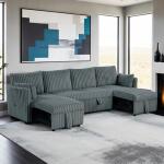 Denholme U-Sectional w/ Pull Out