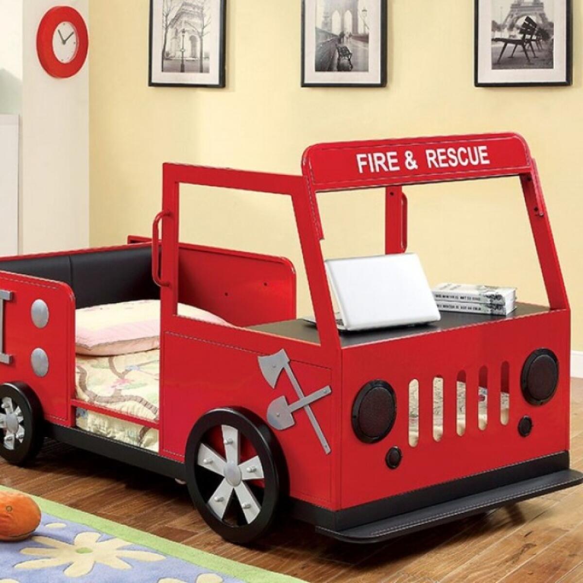 Rescuer Twin Bed Youth Beds Furniture of America 4