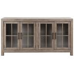 Tinley Park Server Dining Storage Brown