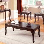 Cheshire 3 Pc. Table Set Table Sets Brown 6