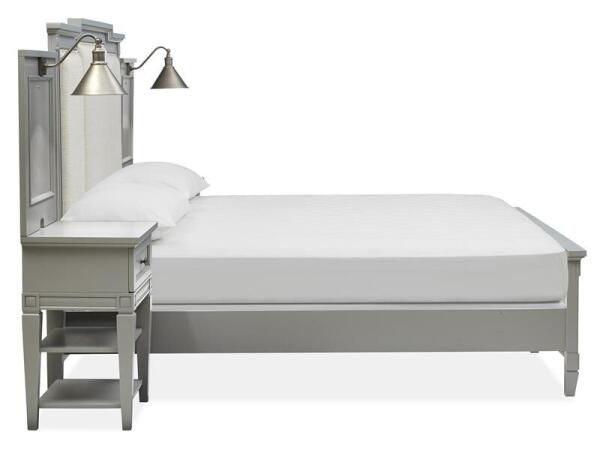 Glenbrook Complete Queen Wall Bed w/Upholstered HB Beds Beds 10