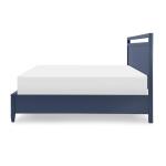 Complete Panel Bed W Storage Ca King 6/0 Blue Finish Beds Beds 12