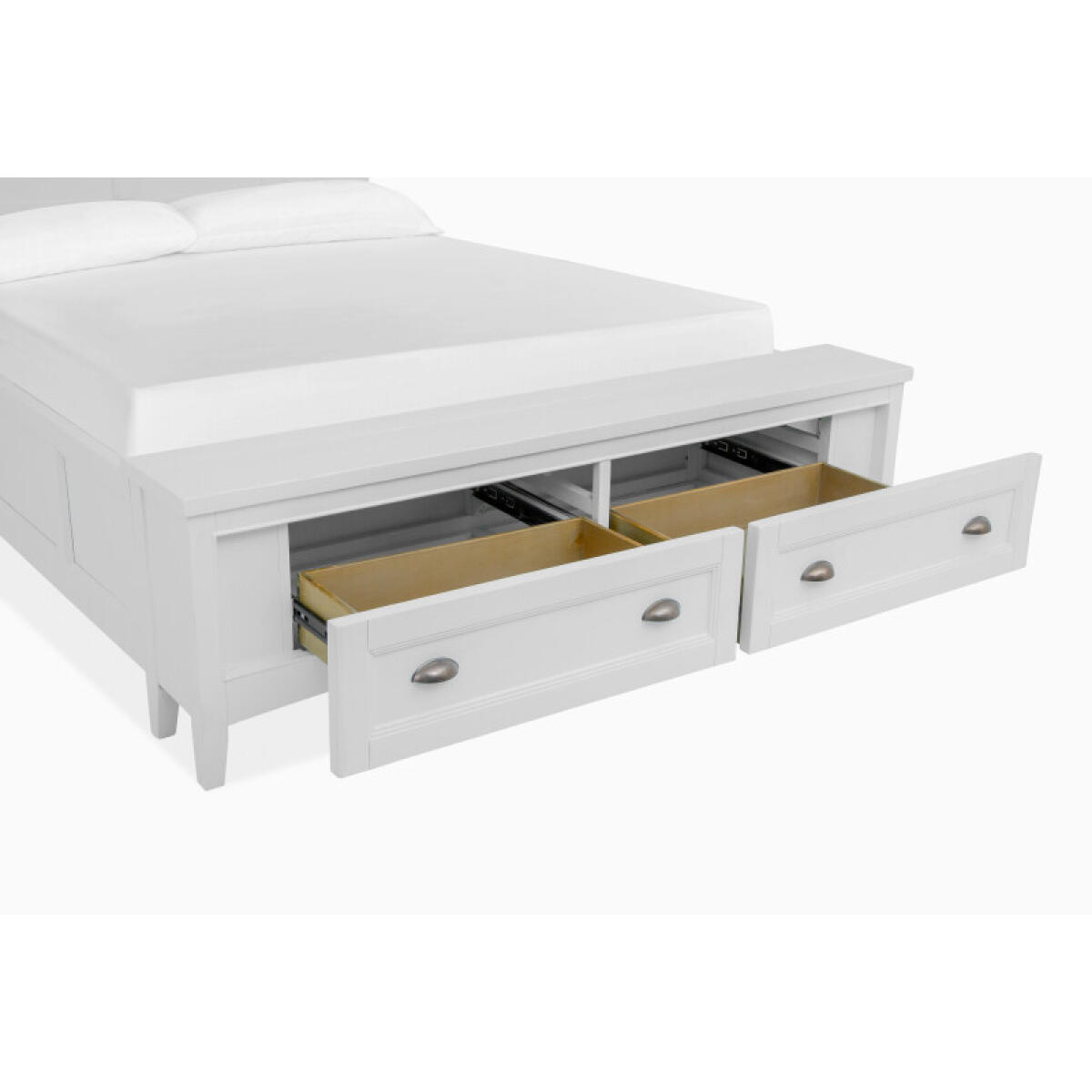 Complete Queen Lamp Panel Storage Bed - Image 3