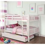 Cameron Full/Full Bunk Bed, White - Image 3