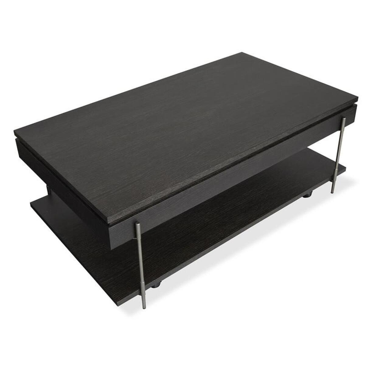 Spencer Lift Top Storage Cocktail Table w/Casters - Image 8