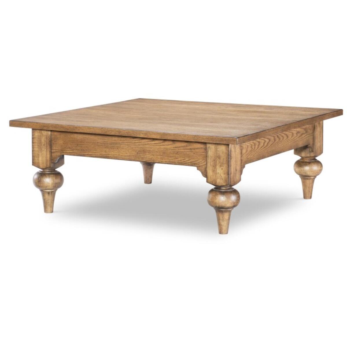 Square Cocktail Table Cocktail & Coffee Tables Barnwood Oak 5