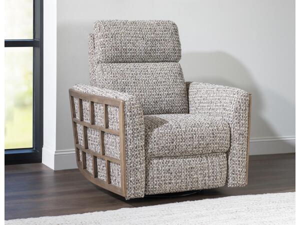 Swivel Glider Recliner Recliners Brown