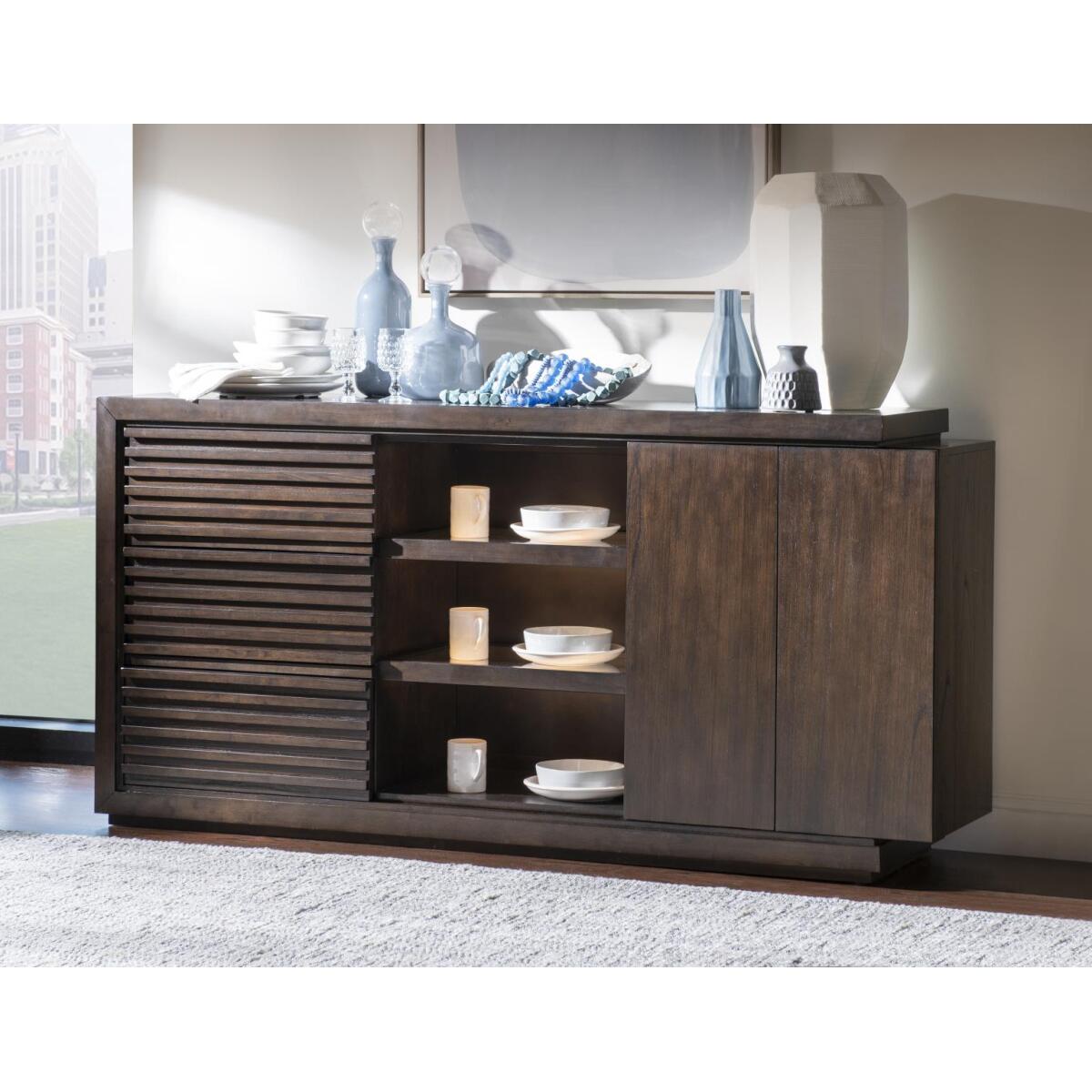 Credenza Dining Storage Brown 6