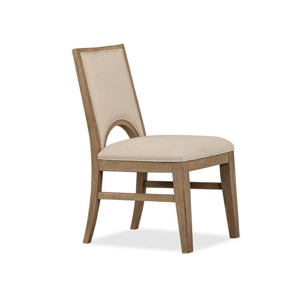 Tristan - LT. Brown Dining Side Chair w/Upholstered Seat & Back (2/ctn) - Image 8
