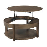 Lift Top Round Cocktail Table - Image 3