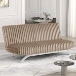 Villeneuve Futon Sofa Bed Sleeper Sofas Cream 8