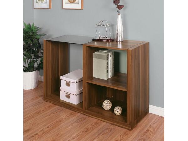 Langenthal Sofa Table Sofa Tables Black/Dark Walnut