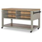 Kitchen Island 6 Drw W/casters - Image 3