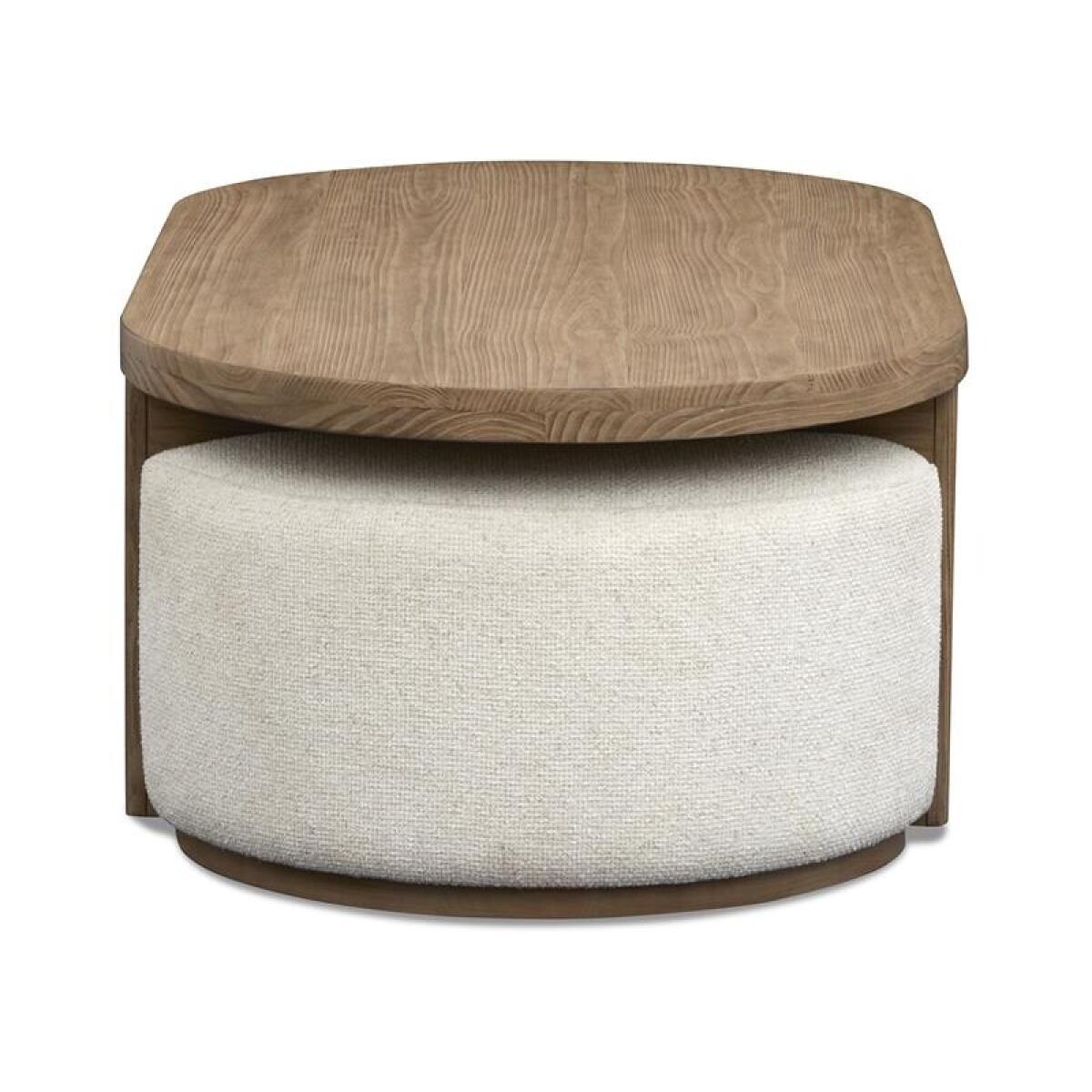 Hayden Lift Top Stg.Cocktail Table w/Casters & 2 Uph.Stools - Image 3