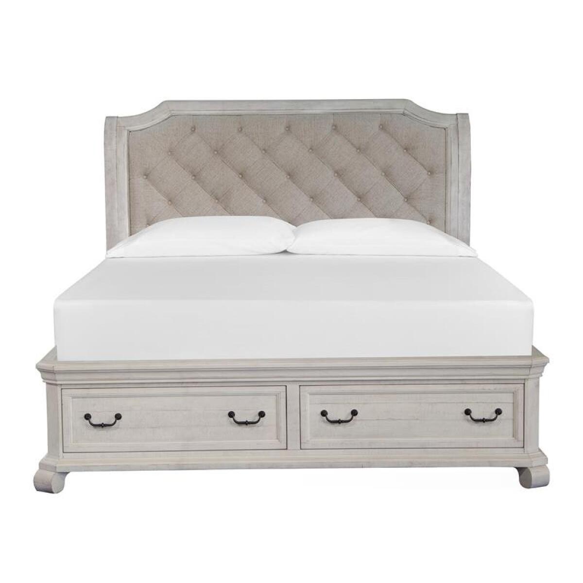 b1b7fe22c36188d62e6c643a30bb778a Bronwyn B4436-53F Queen Bed Storage Footboard SU - Image 1