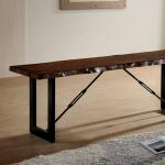 Tinley Park Rectangular Sofa Table Sofa Tables Brown 2