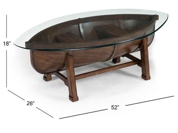 Beaufort Oval Cocktail Table - Image 3