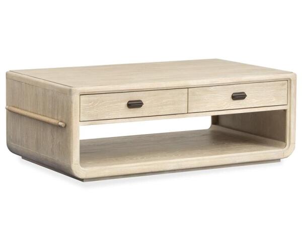 Sunset Cove Rectangular Cocktail Table w/Casters