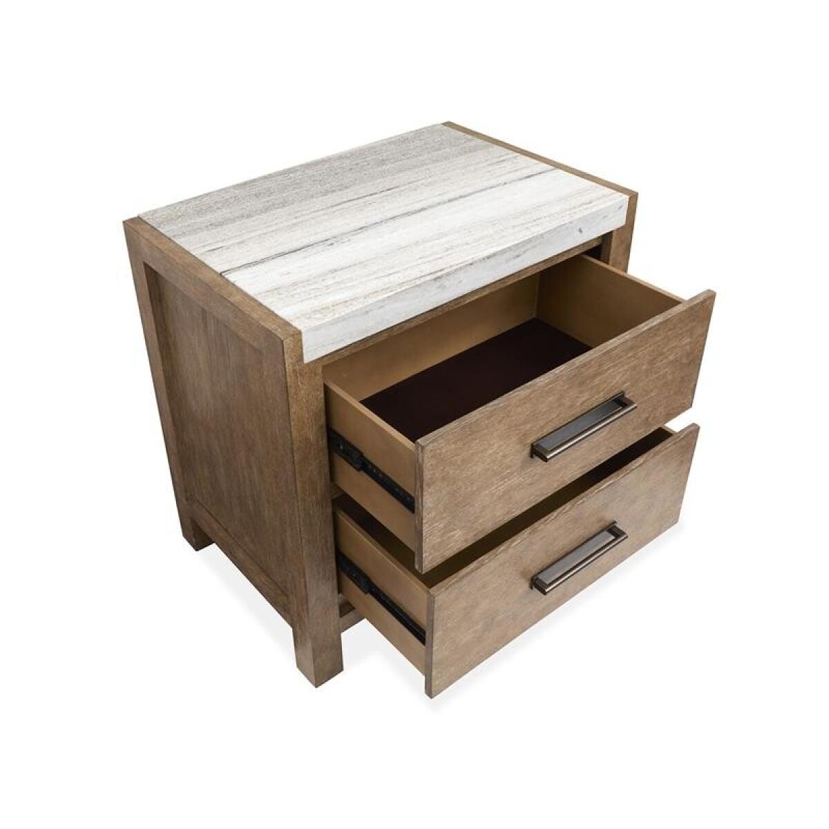 Plum Creek – LT. Brown Drawer Nightstand Nightstands Brown 8