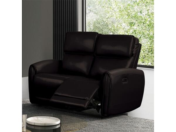 Schlieren Power Loveseat Loveseats Black