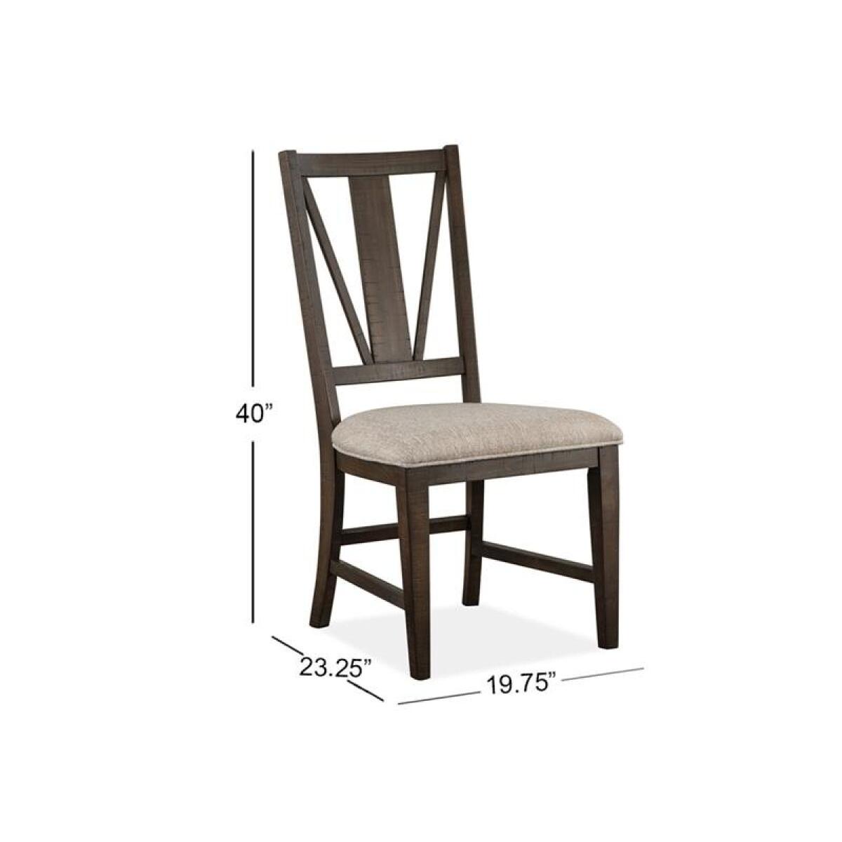 Westley Falls Dining Side Chair w/Upholstered Seat (2/ctn) - Image 3