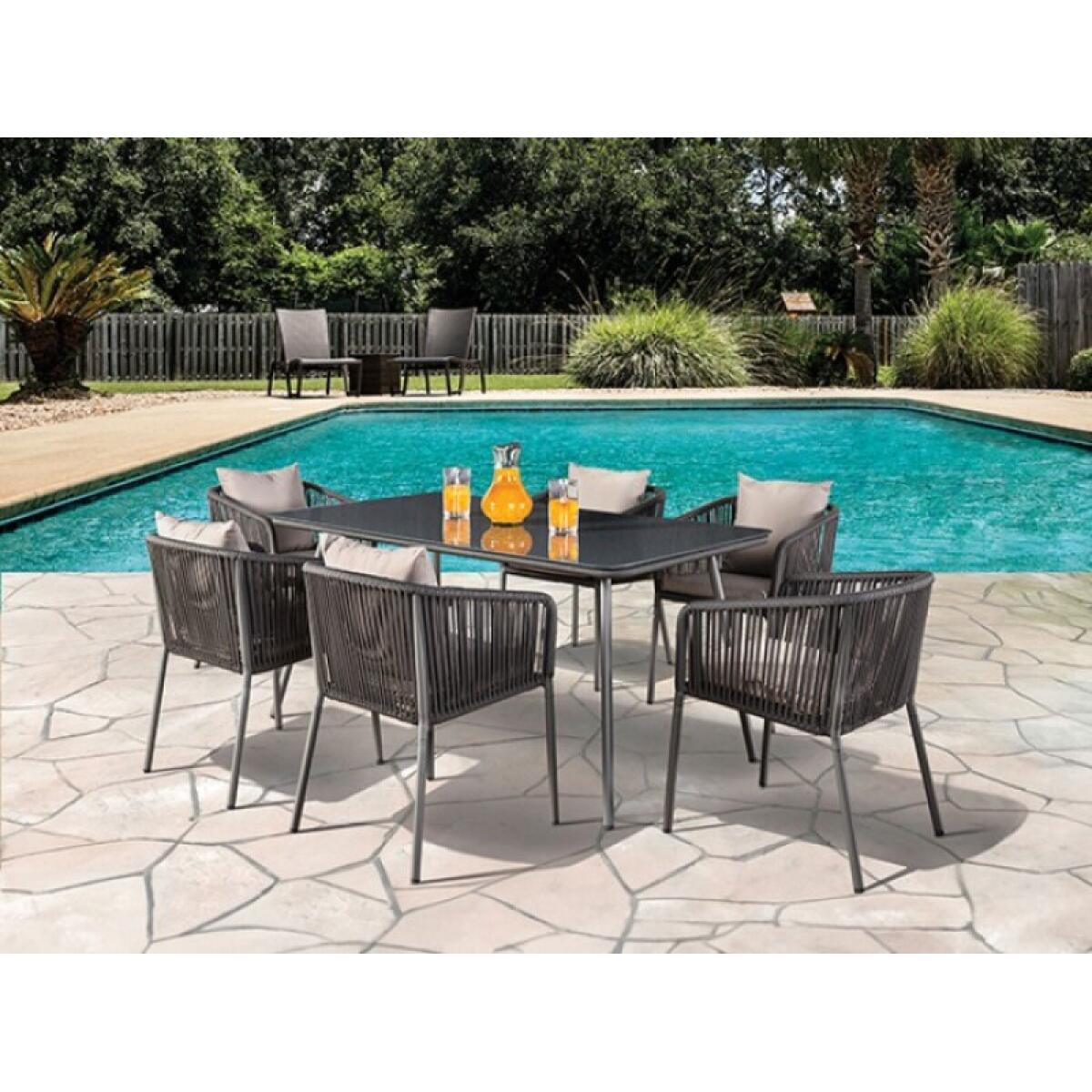 Tushari 8 Pc. Outdoor Dining Set - Image 3