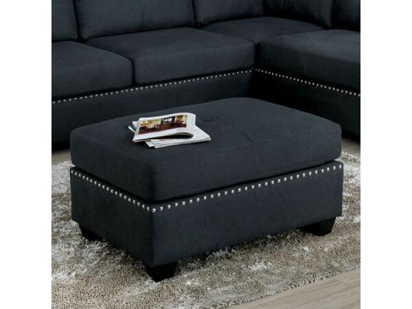 Lita Ottoman Ottomans & Poufs Dark Gray