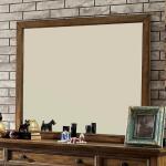 Mcville Mirror w/ Metal Frame Dressers Brown
