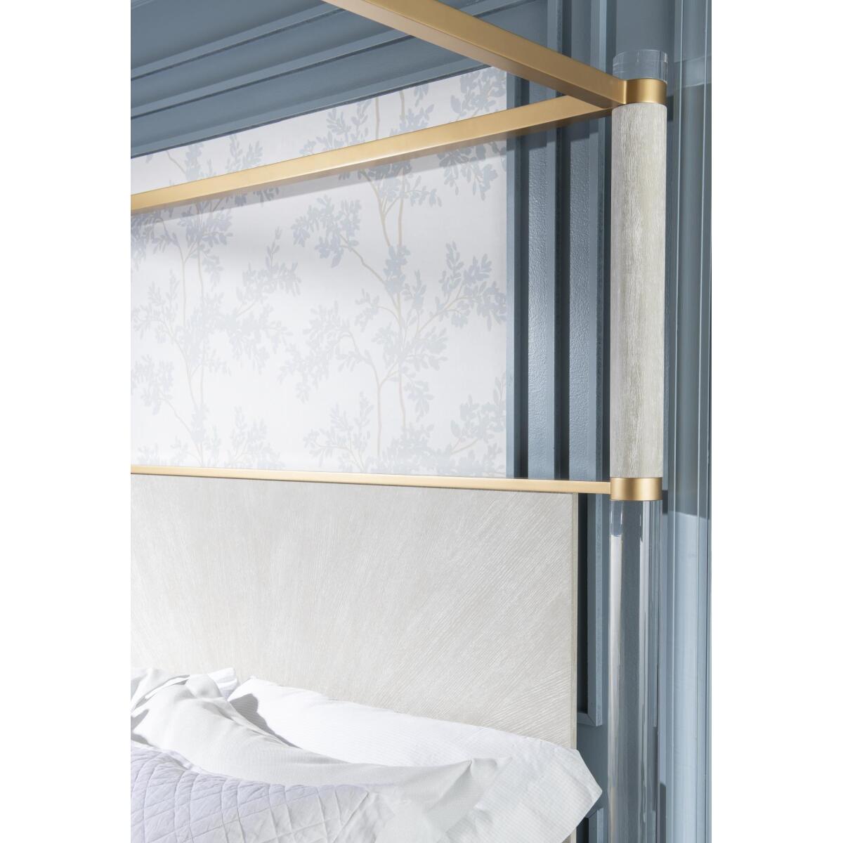 Panel Bed Canopy Acrylic Posts King Beds Beds 9