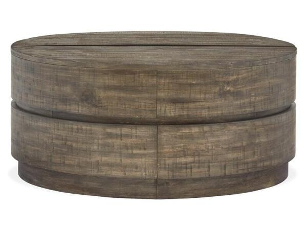 Baisden T5194-57 Round Lift Top Cocktail Table w/Casters - Image 6