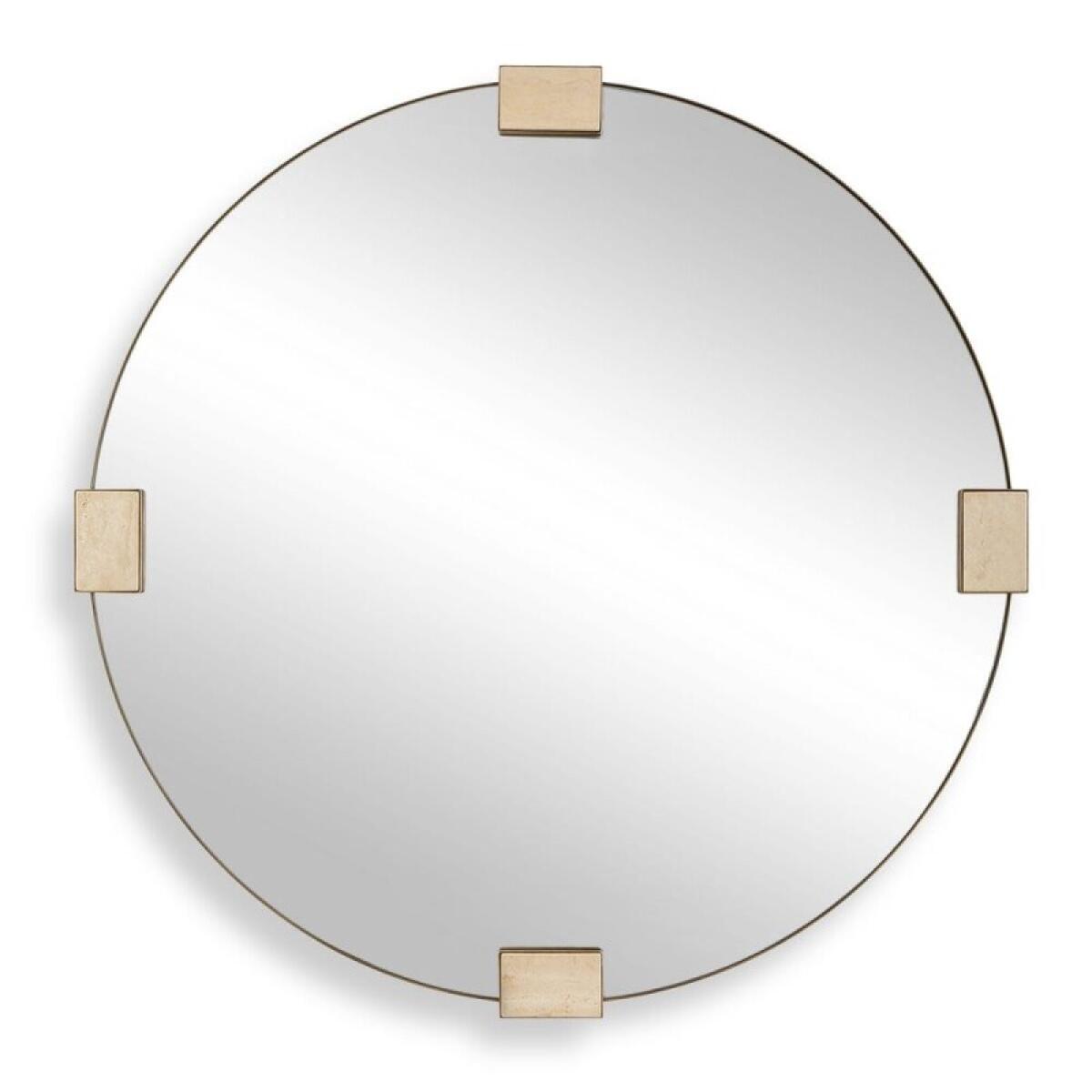b3a207c0aa97ab729a84578063f7d4bf Russo Round Mirror - Image 1
