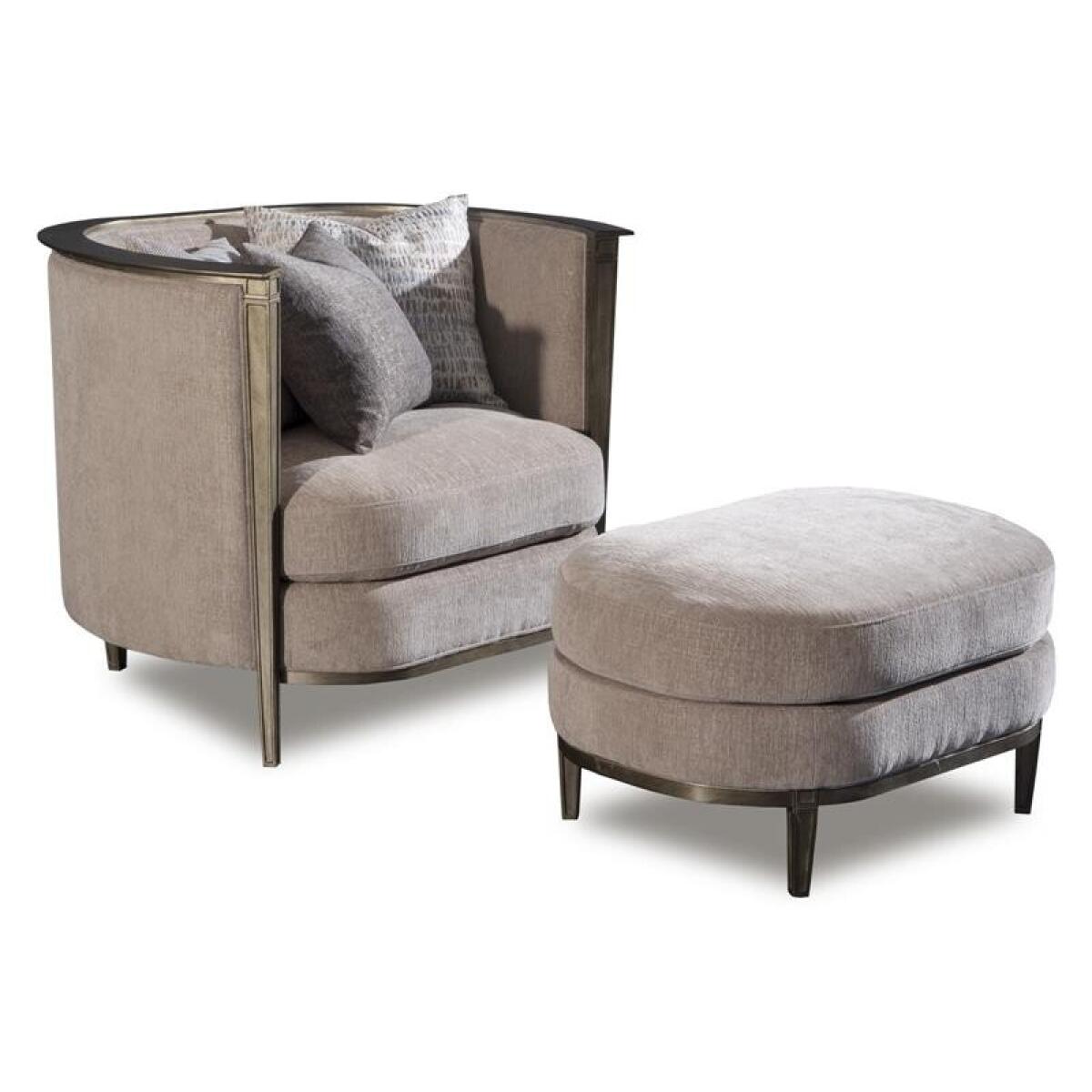 Rensick Pewter Chair - Image 2