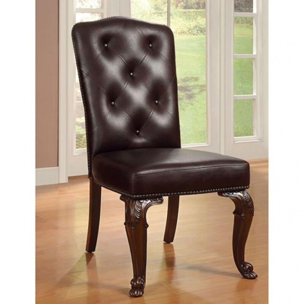 Bellagio Leatherette Side Chair (2/Box) - Image 3