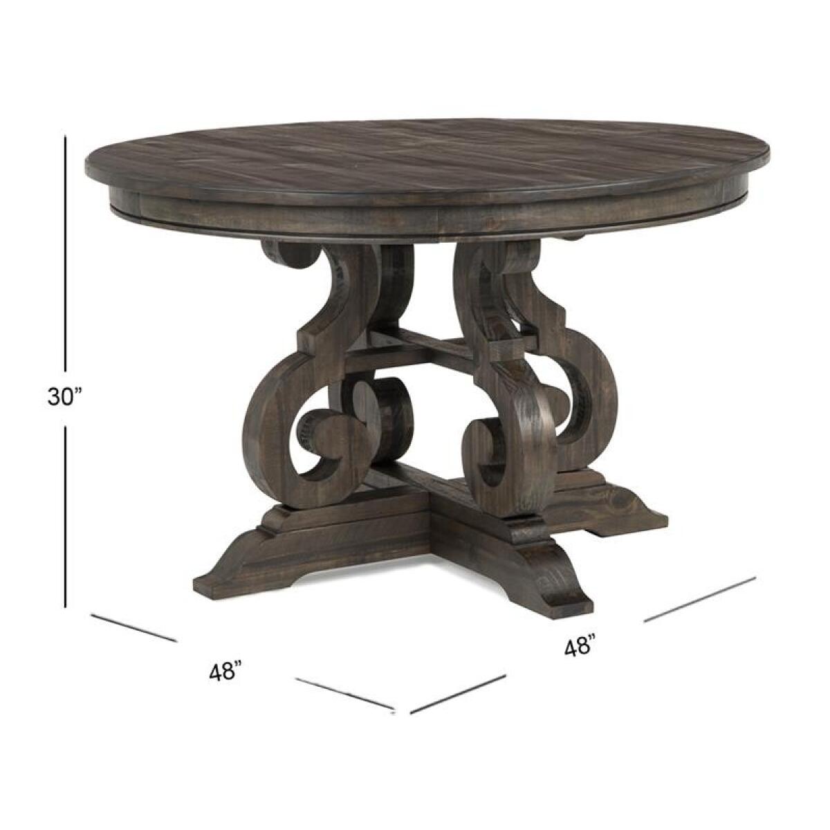 Bellamy D2491-22 48" Round Dining Table - Image 3