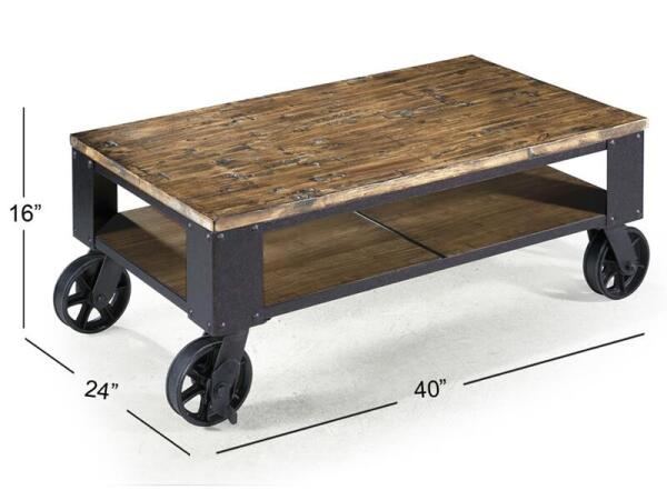 Pinebrook Rectangular Starter Cocktail Table - Image 3
