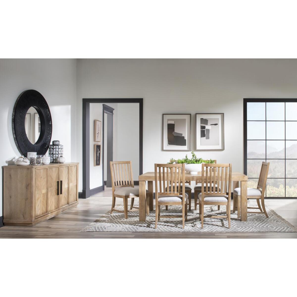 Slat Back Dining Chair - Image 5