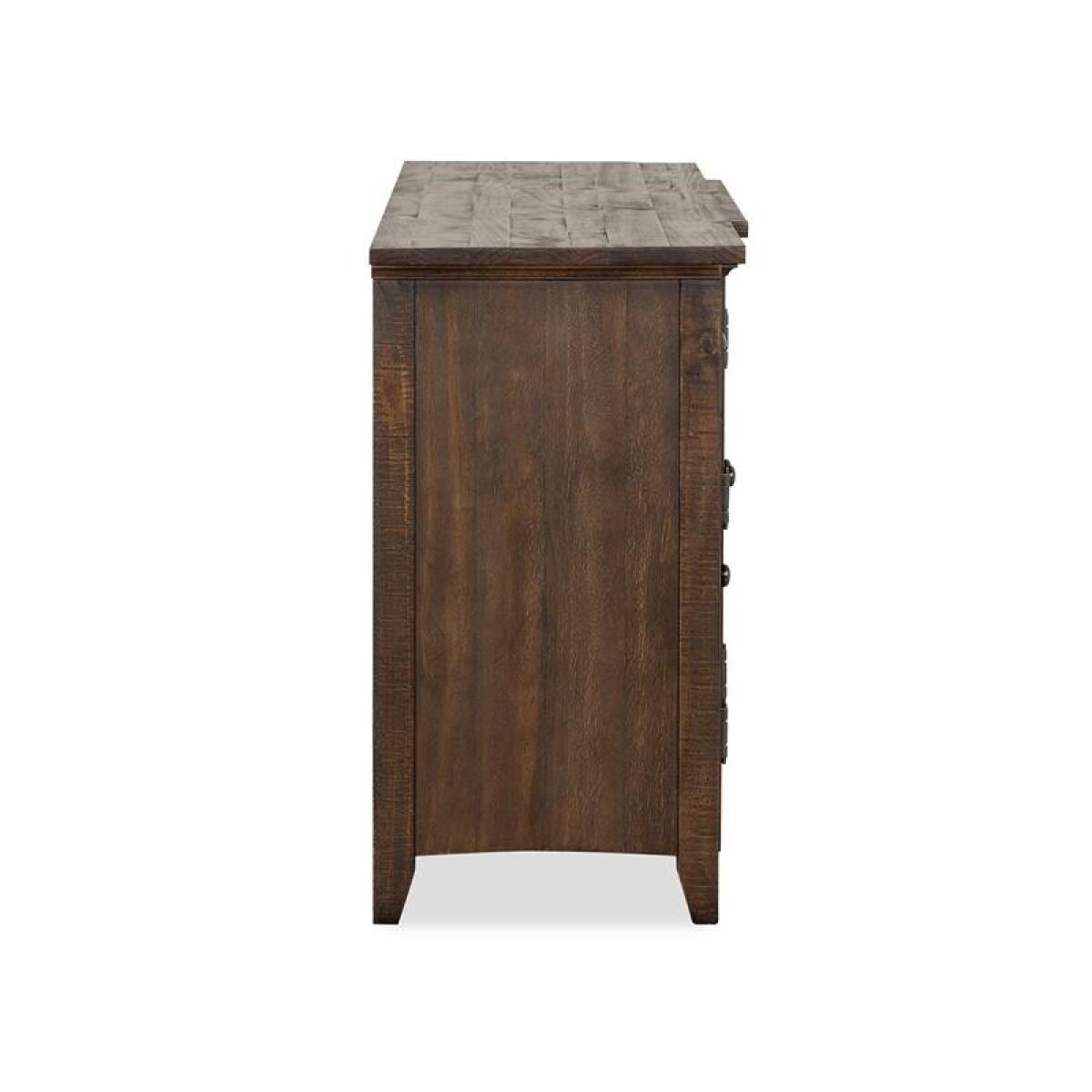 Bay Creek Console 70″ Entertainment Stands Brown 8