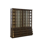 Brown Balmoral Display Cabinet Accent Furniture Accent Furniture 11