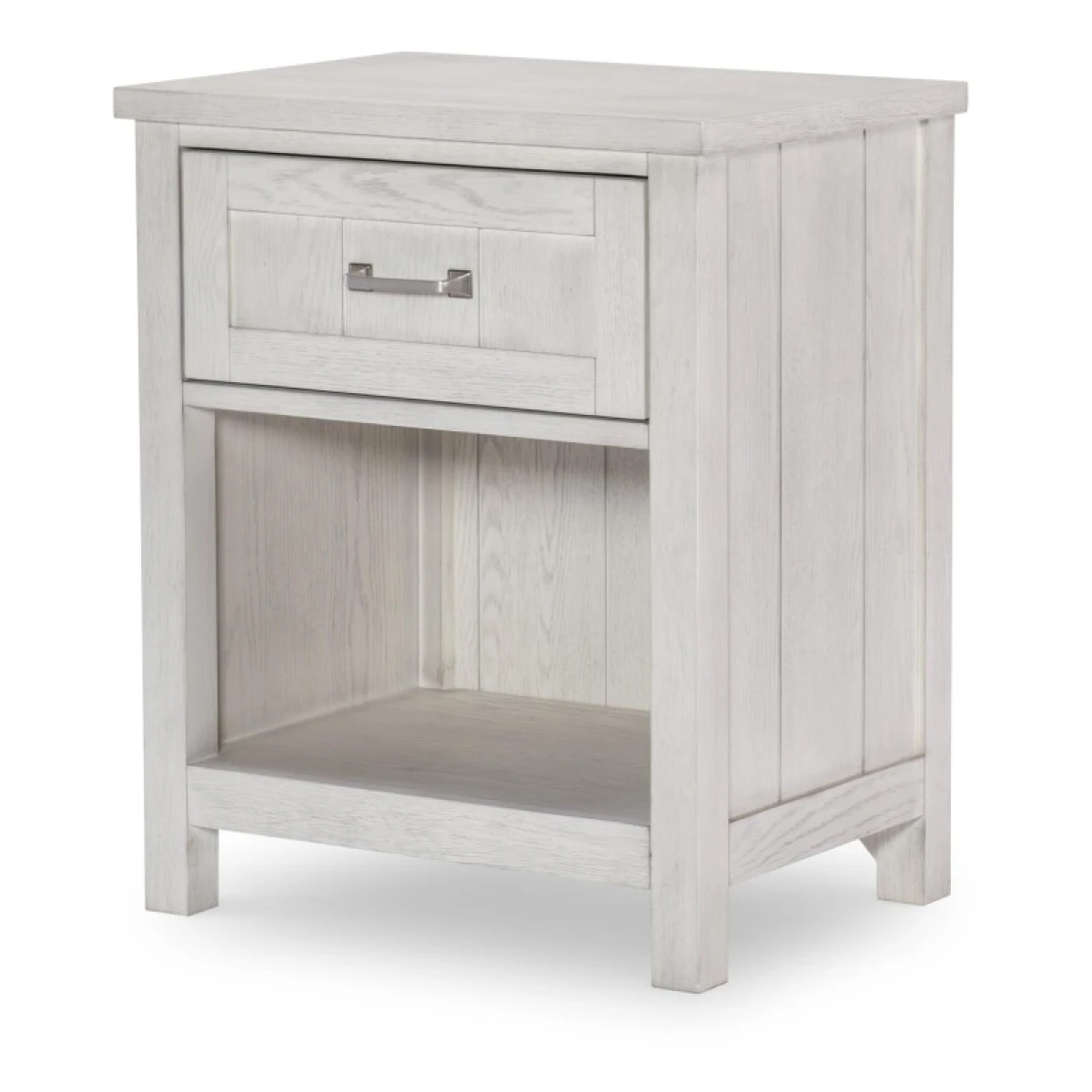 Drawer Open Nightstand Youth Nightstands Bleached Linen 4