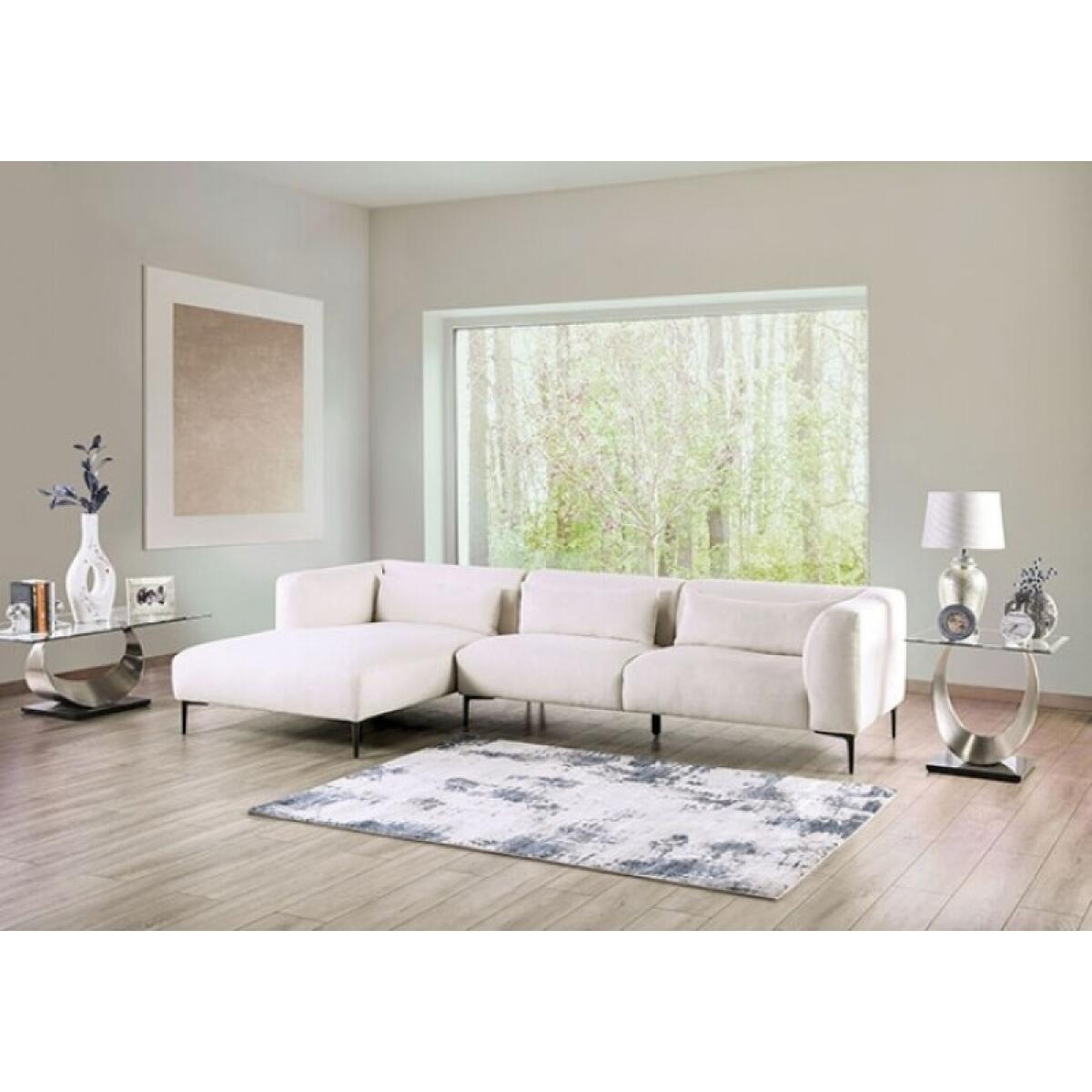 Paderborn Sectional, Left Chaise Sectional Parts Cream 5