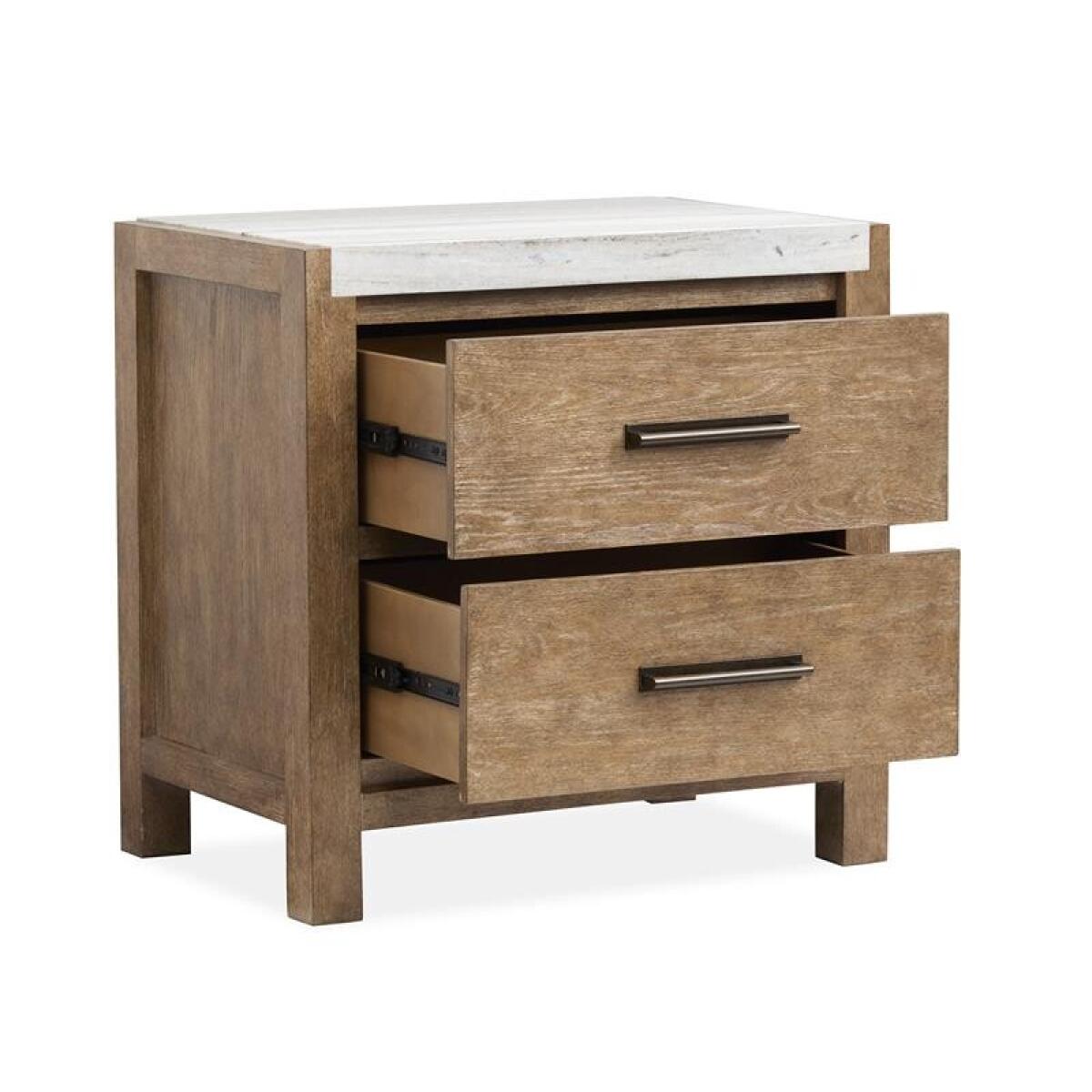 Plum Creek – LT. Brown Drawer Nightstand Nightstands Brown 11