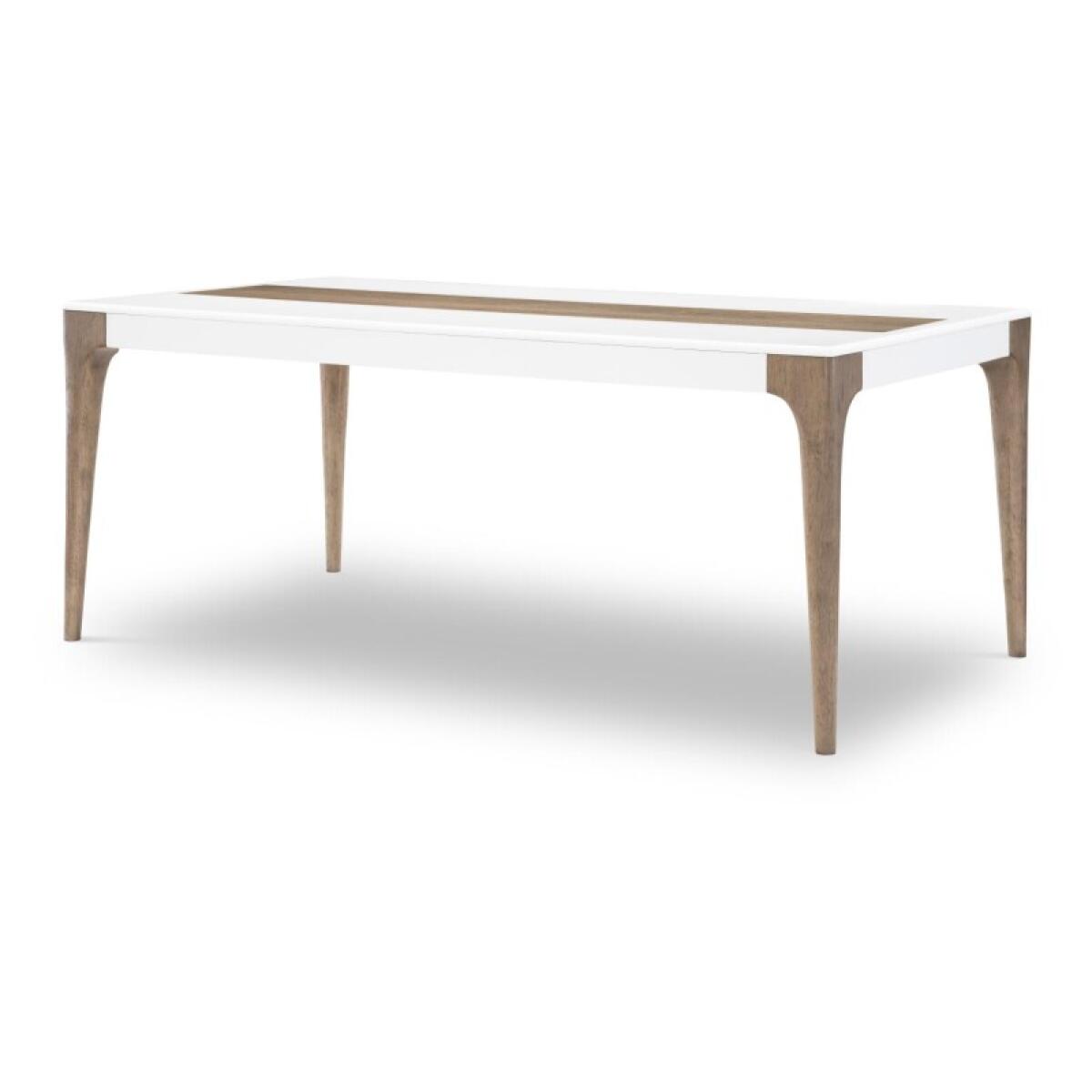Rectangular Dining Table Dining Tables Cloud White And Desert Oak 4
